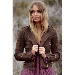 Doma Suede Motorcycle jacket